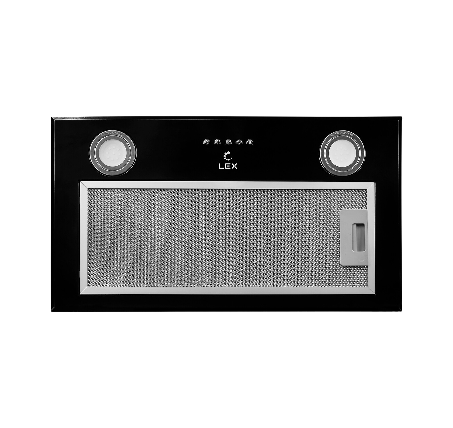 Изображение товара Кухонная вытяжка встраиваемая Lex GS Bloc P 600 BL 60 см черная