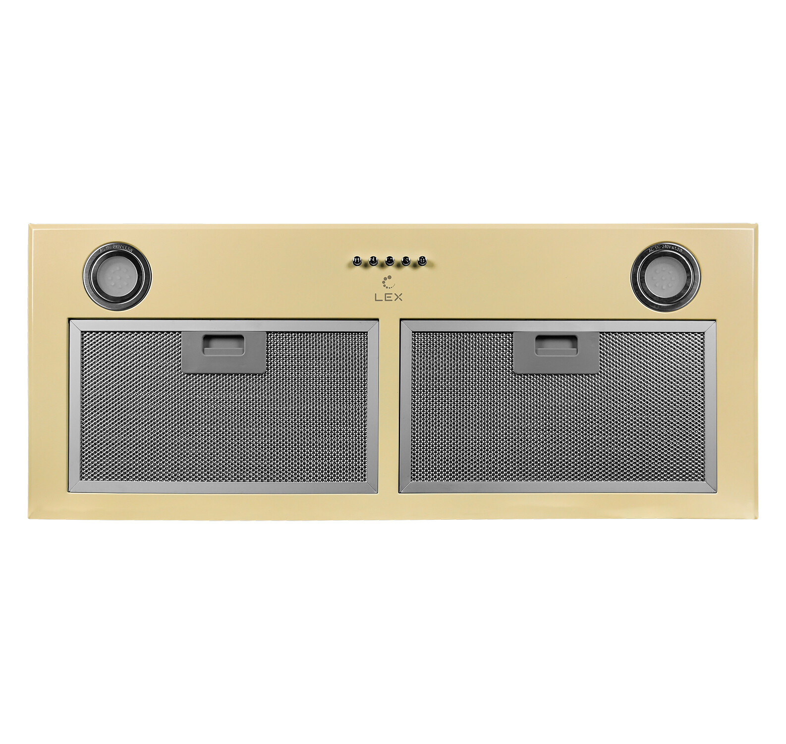 Изображение товара Кухонная вытяжка встраиваемая Lex GS Bloc P 900 Ivory 90 см бежевая