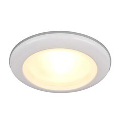 Светильник встраиваемый G5.3 белый 50 Вт IP44 Elektrostandard Moist (a031492) - фото 1