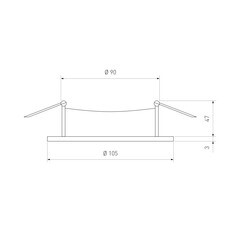 Светильник встраиваемый G5.3 поворотный белый 50 Вт IP20 Elektrostandard Moldes (a036506) - фото 2