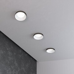 Светильник встраиваемый GU10 белый/черный 50 Вт IP20 Elektrostandard Discus (a053339) - фото 6