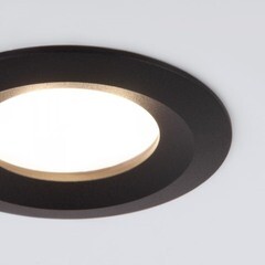 Светильник встраиваемый GU10 черный 50 Вт IP20 Elektrostandard Dial (a053332) - фото 2