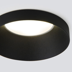 Светильник встраиваемый GU10 черный 50 Вт IP20 Elektrostandard Disc (a053336) - фото 5