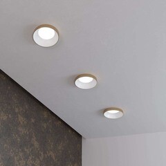 Светильник встраиваемый GU10 белый/золото 50 Вт IP20 Elektrostandard Discus (a053338) - фото 5