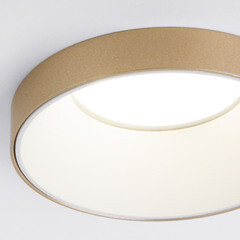 Светильник встраиваемый GU10 белый/золото 50 Вт IP20 Elektrostandard Discus (a053338) - фото 2