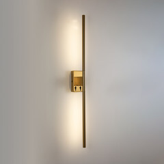 Подсветка настенная светодиодная медь 10 Вт 4000К IP20 Arte Lamp Lines (A2029AP-1PB) - фото 3