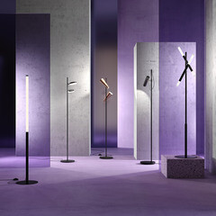 Торшер Maytoni G9 100 Вт черный IP20 (MOD070FL-02B) - фото 3