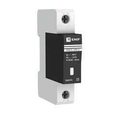 Ограничитель напряжения модульный EKF PROxima 400 В 20 кА 1P (opv-c1) - фото 1
