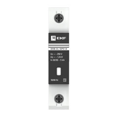 Ограничитель напряжения модульный EKF PROxima 230 В 5 кА 1P (opv-d1) - фото 3