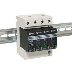 Ограничитель напряжения модульный EKF PROxima T1-T2 275 В 20 кА 4P (OV12-31-506) - фото 6