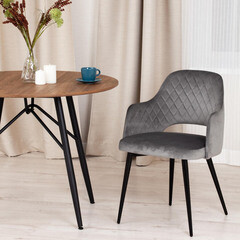 Стул-кресло Valkyria серый (15343) - фото 3