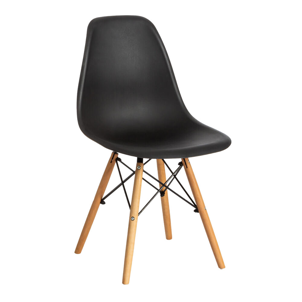 Изображение товара Современный черный стул Cindy TetChair для гостиной и кухни