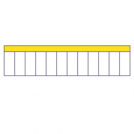 Изображение товара Наклейка знак электробезопасности EKF 216х45 мм для распределительных щитов