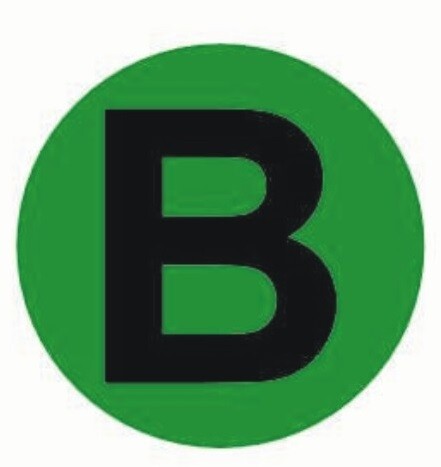 Изображение товара Наклейки знаки электробезопасности EKF PROxima d20 мм B 100 шт