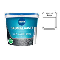 Затирка цементная Kesto/Kiilto Saumalaasti 010 белая 1 кг