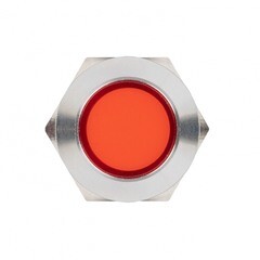 Лампа сигнальная EKF PROxima S-Pro67 24 В IP67 металлическая красная (s-pro67-312) - фото 3