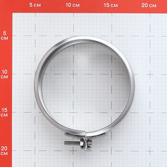 Хомут Дымок соединительный для дымоходов d115 мм AISI 439 - фото 2