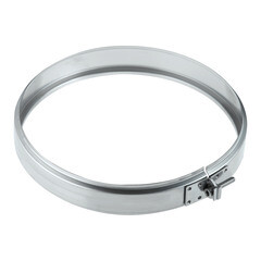 Хомут Дымок соединительный для дымоходов d150х230 мм AISI 439 - фото 1