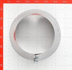 Юбка для дымохода Дымок d115х200 мм AISI 439 - фото 2