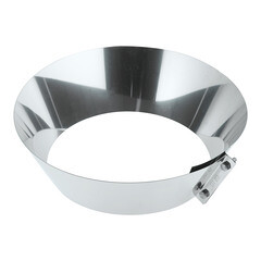 Юбка для дымохода Вулкан d115х215 мм для дымоходов Вулкан V50R AISI 304 - фото 3