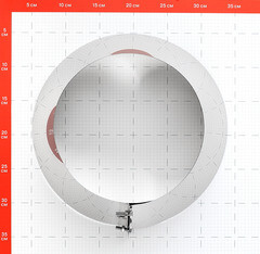 Юбка для дымохода Вулкан d115х215 мм для дымоходов Вулкан V50R AISI 304 - фото 2