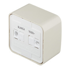 Розетка Systeme Electric Blanca накладная бежевая (BLNRA010117) - фото 2
