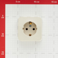 Розетка Systeme Electric Blanca накладная бежевая (BLNRA010117) - фото 4