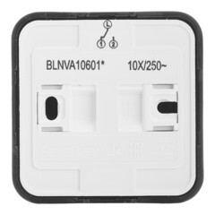 Переключатель Systeme Electric Blanca одноклавишный накладной антрацит (BLNVA106016) - фото 4