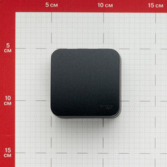 Переключатель Systeme Electric Blanca одноклавишный накладной антрацит (BLNVA106016) - фото 2