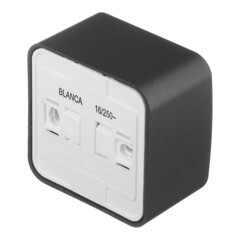 Розетка Systeme Electric Blanca накладная антрацит (BLNRA010116) - фото 4