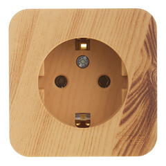 Розетка Systeme Electric Blanca накладная ясень (BLNRA010115) - фото 1