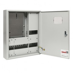 Щит учетно-распределительный навесной EKF PROxima ЩУРн 3/24 металлический IP31 500х400х120 мм 24 модуля с монтажной панелью - фото 11