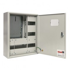 Щит учетно-распределительный навесной EKF PROxima ЩУРн 3/30 металлический IP31 500х400х160 мм 30 модулей с монтажной панелью - фото 2