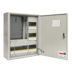 Изображение товара Щит учетно-распределительный навесной EKF PROxima ЩУРн 3/30 металлический IP31 500х400х160 мм 30 модулей с монтажной панелью