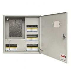 Щит учетно-распределительный навесной EKF PROxima ЩУРн 3/36 металлический IP31 560х550х165 мм 36 модулей с монтажной панелью - фото 11