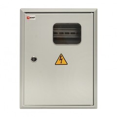 Щит учетно-распределительный навесной EKF PROxima ЩУРн 1/12 металлический IP31 360х280х110 мм 12 модулей с окном для снятия показаний счетчика - фото 7