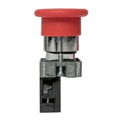 Кнопка грибок EKF PROxima ВС42 230 В 1NC IP65 без фиксации красная (xb2-bc42-65) - фото 4