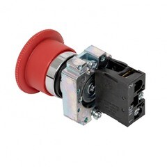 Кнопка грибок EKF PROxima ВS542 230 В 1NC IP40 с фиксацией красная (xb2-bs542) - фото 7
