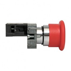 Кнопка грибок EKF PROxima ВS542 230 В 1NC IP65 с фиксацией красная (xb2-bs542-65) - фото 3