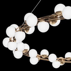 Люстра светодиодная подвесная Maytoni Tessara 3944 Вт 3000К 20 кв.м (MOD081PL-L60G3K) - фото 2