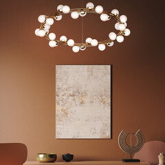 Люстра светодиодная подвесная Maytoni Tessara 1980 Вт 3000К 15 кв.м (MOD081PL-L50G3K) - фото 2