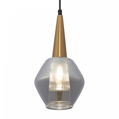 Светильник подвесной Freya Copita E14 40 Вт 3 кв.м черный/золото IP20 (FR8008PL-01GB) - фото 4