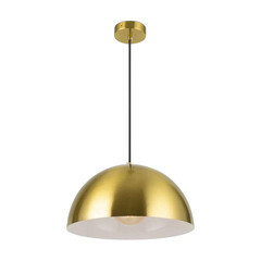 Светильник подвесной Freya Eleon E27 60 Вт 3 кв.м латунь IP20 (FR5218PL-01BS) - фото 1