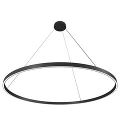Изображение товара Светильник светодиодный подвесной Maytoni Rim 3000К 81 Вт 20 кв.м черный IP20 (MOD058PL-L65B3K)