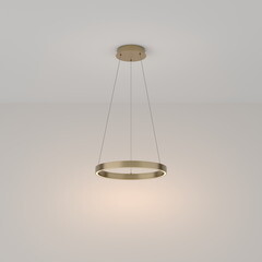 Светильник светодиодный подвесной Maytoni Rim 3000К 25 Вт 10 кв.м латунь IP20 (MOD058PL-L22BS3K) - фото 2