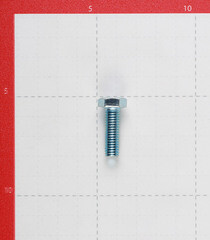 Болт оцинкованный M8x25 мм DIN 933 (40 шт.) - фото 3