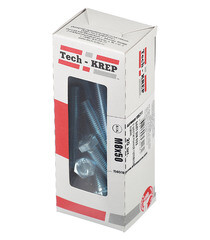 Болт оцинкованный M8x50 мм DIN 933 (20 шт.) - фото 2