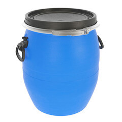 Бочка для жидких/сыпучих веществ ЗТИ Опен Топ 48 л полиэтиленовая широкая горловина - фото 2