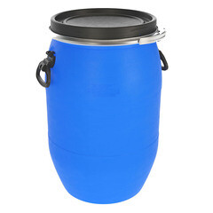 Бочка для жидких/сыпучих веществ ЗТИ Опен Топ 65 л полиэтиленовая широкая горловина - фото 2