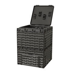 Компостер Piteco 300 л пластиковый с крышкой - фото 8